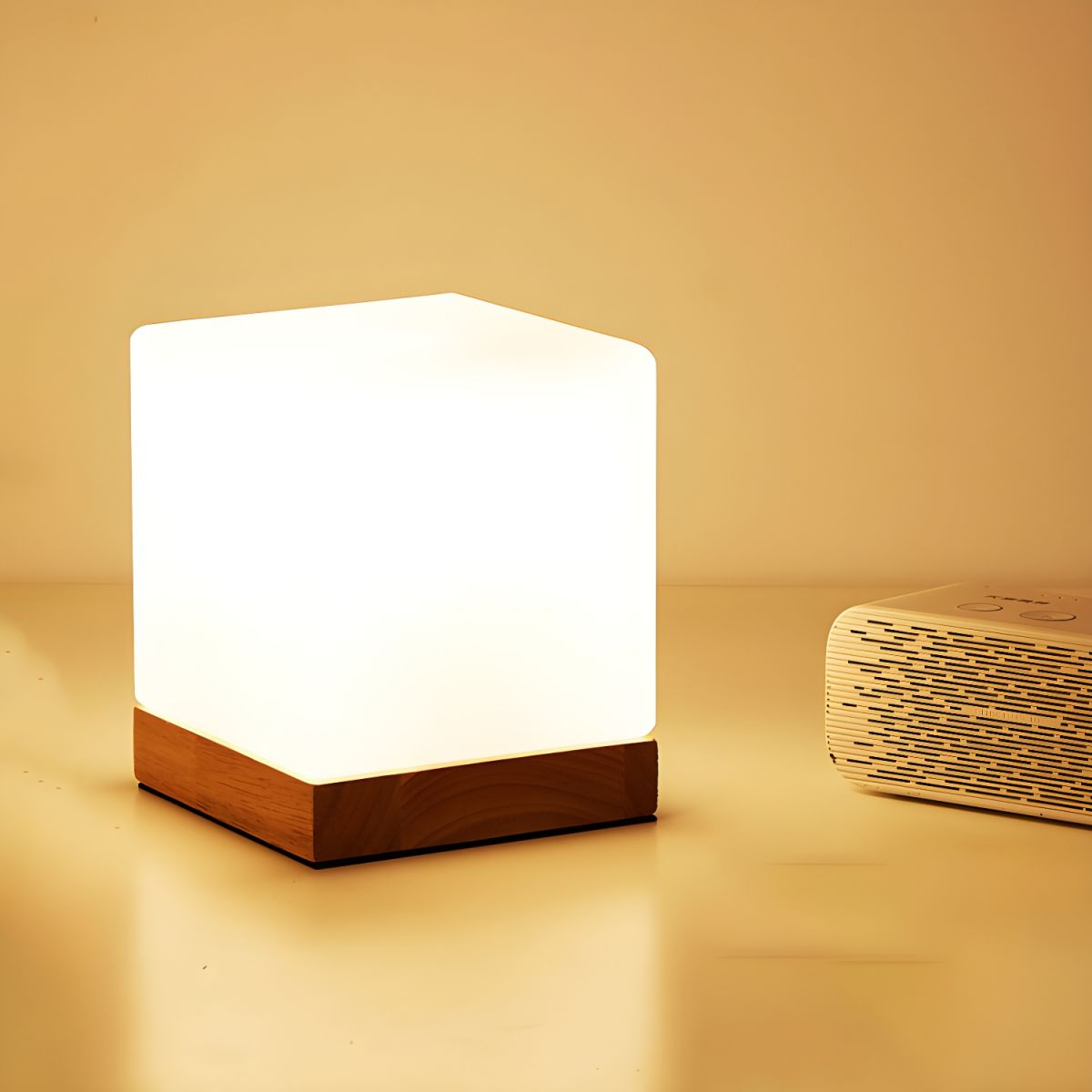 Table Lamps LED Wooden Base | Bedroom Bedside
