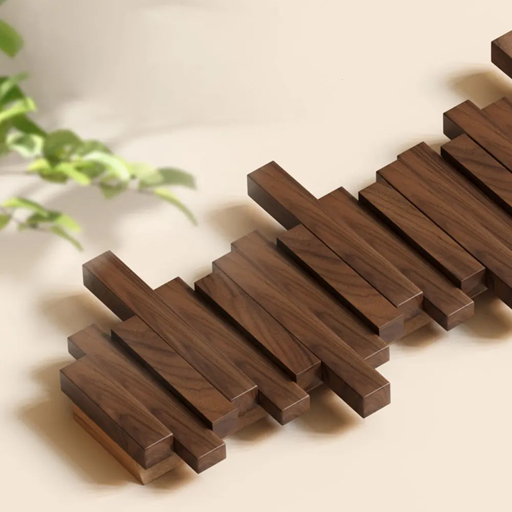 Wall Mounted Coat Rack Wooden | Hooks for Wall