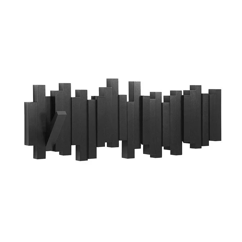 Wall Mounted Coat Rack Wooden | Hooks for Wall