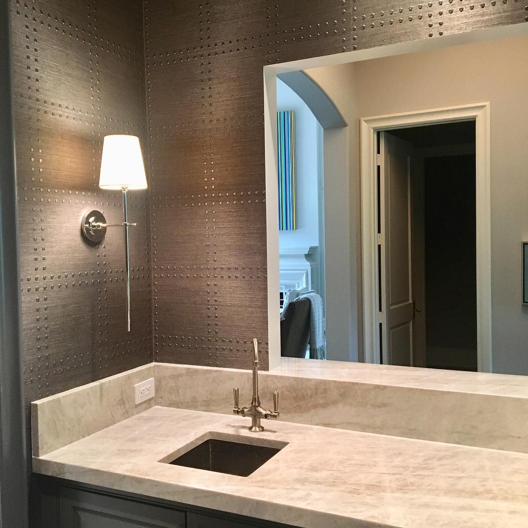 Wall Sconce Brass Fabric Tapered Shade | Wall Lighting