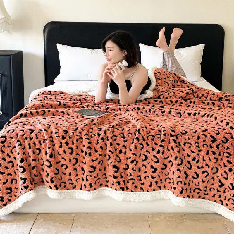 Weighted Blanket Leopard Bed | Throw