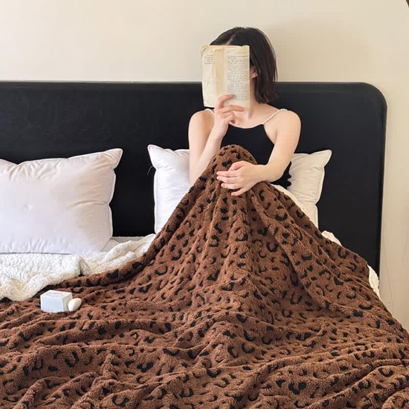 Weighted Blanket Leopard Bed | Throw