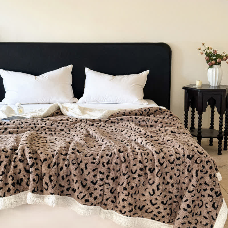 Weighted Blanket Leopard Bed | Throw
