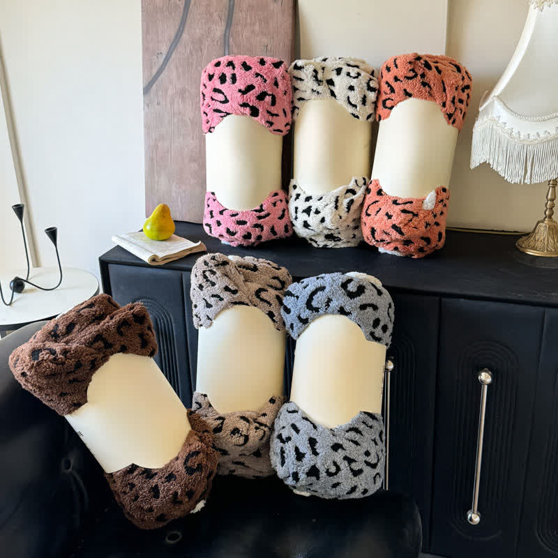 Weighted Blanket Leopard Bed | Throw
