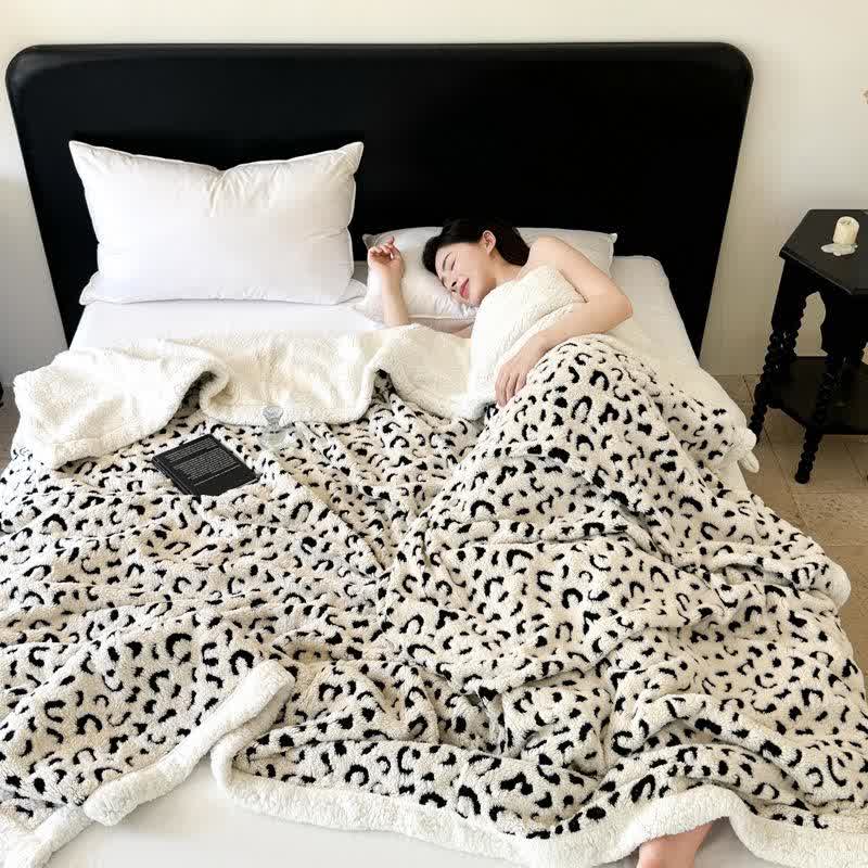 Weighted Blanket Leopard Bed | Throw