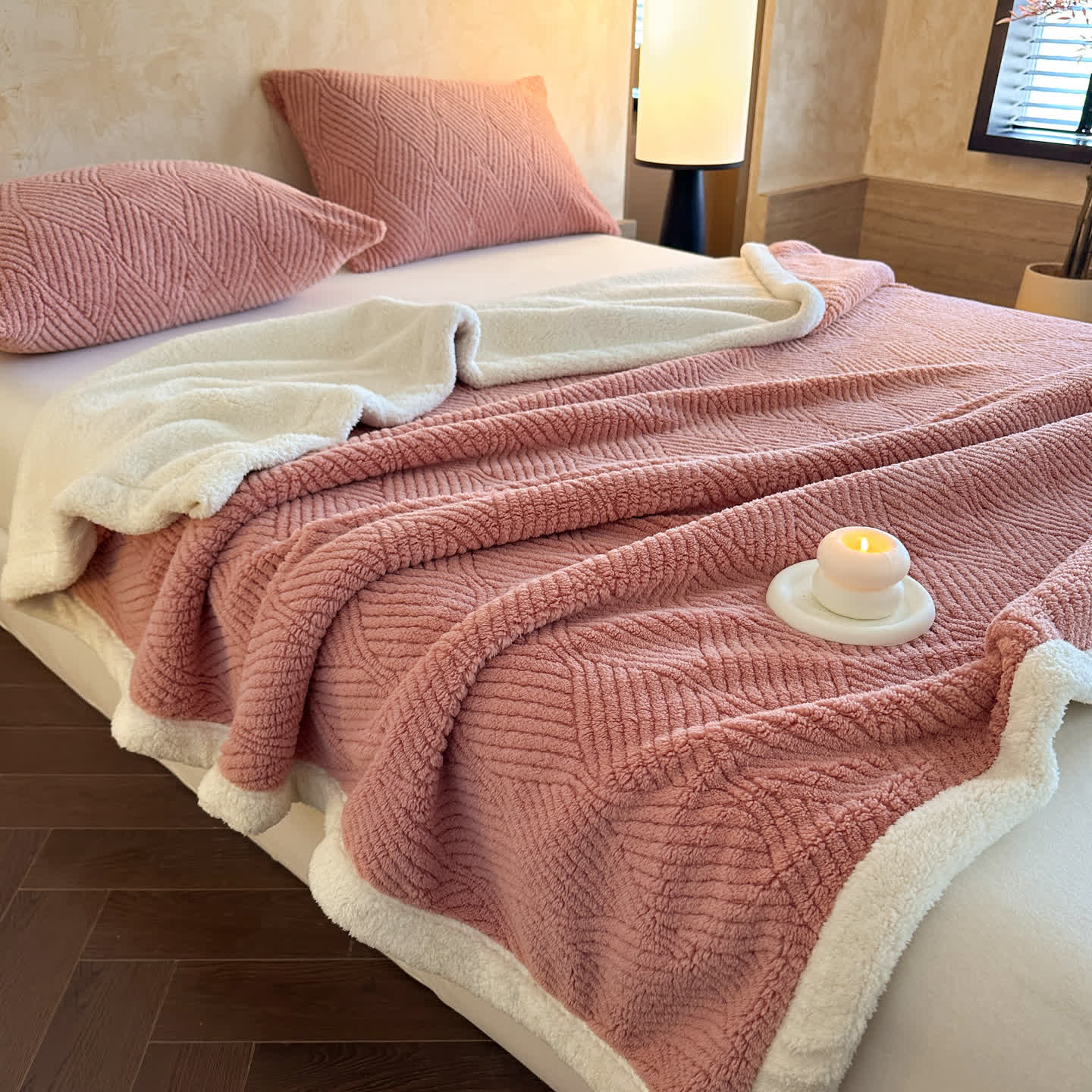Weighted Blanket Reversible Bed | Large Throw