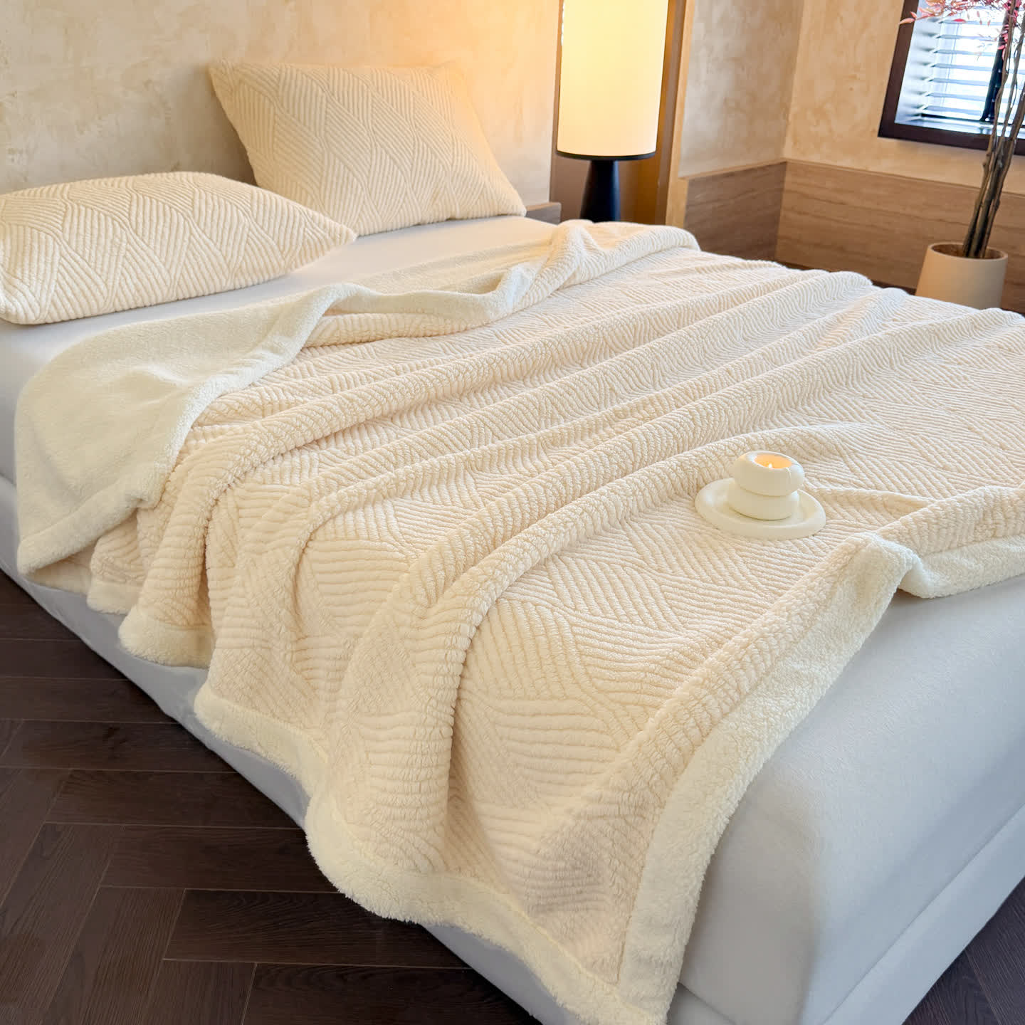 Weighted Blanket Reversible Bed | Large Throw