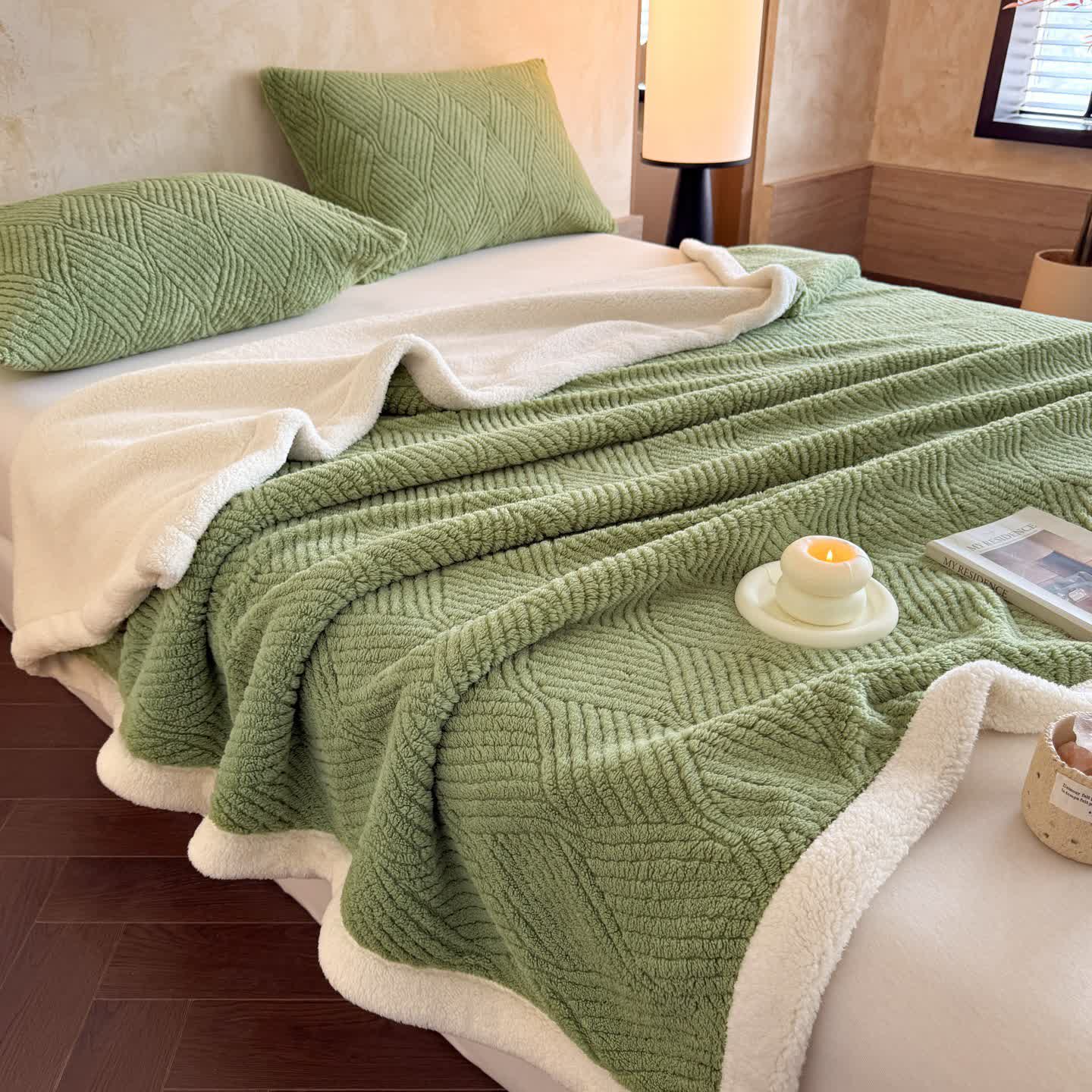 Weighted Blanket Reversible Bed | Large Throw