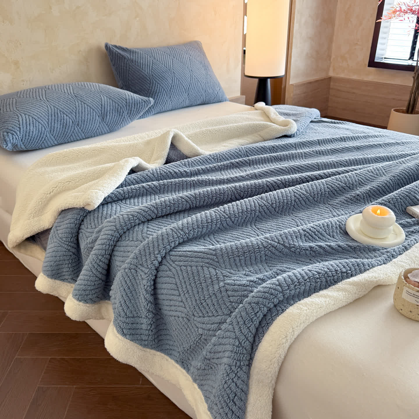 Weighted Blanket Reversible Bed | Large Throw