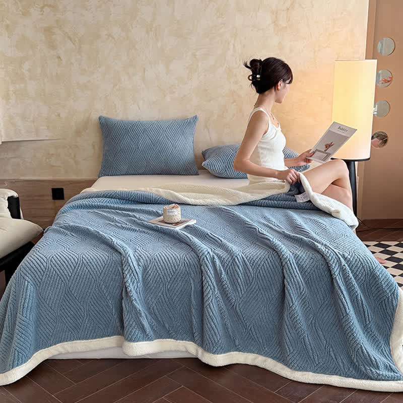 Weighted Blanket Reversible Bed | Large Throw
