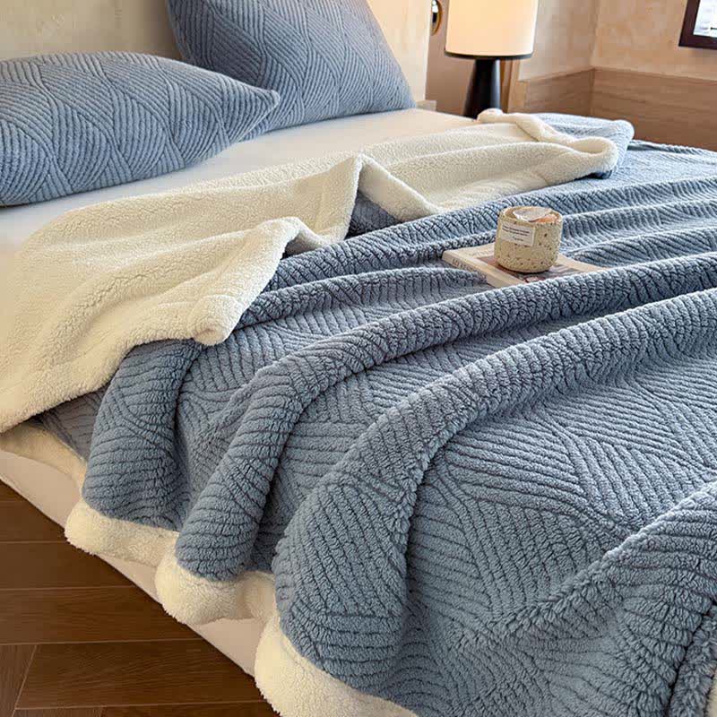 Weighted Blanket Reversible Bed | Large Throw