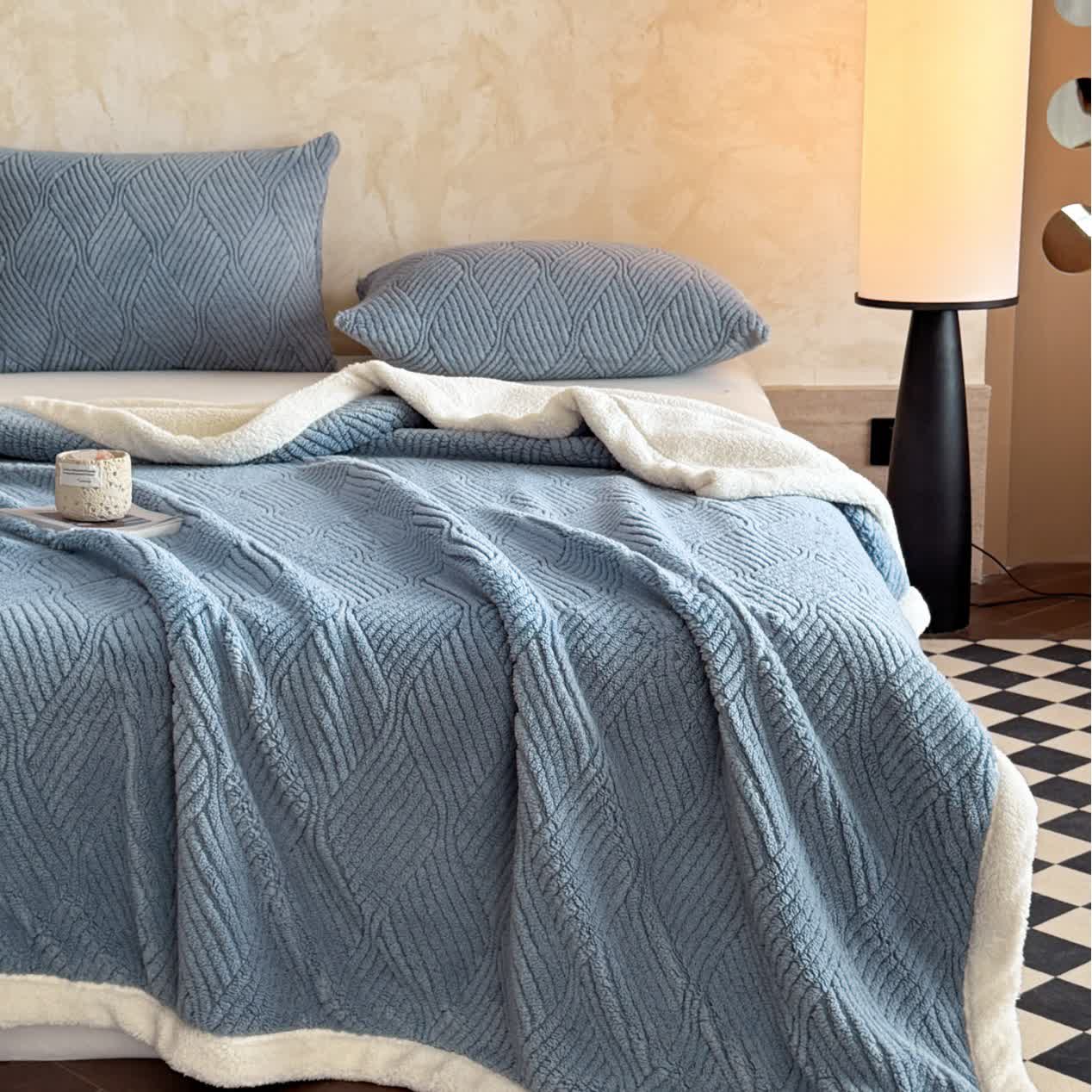 Weighted Blanket Reversible Bed | Large Throw