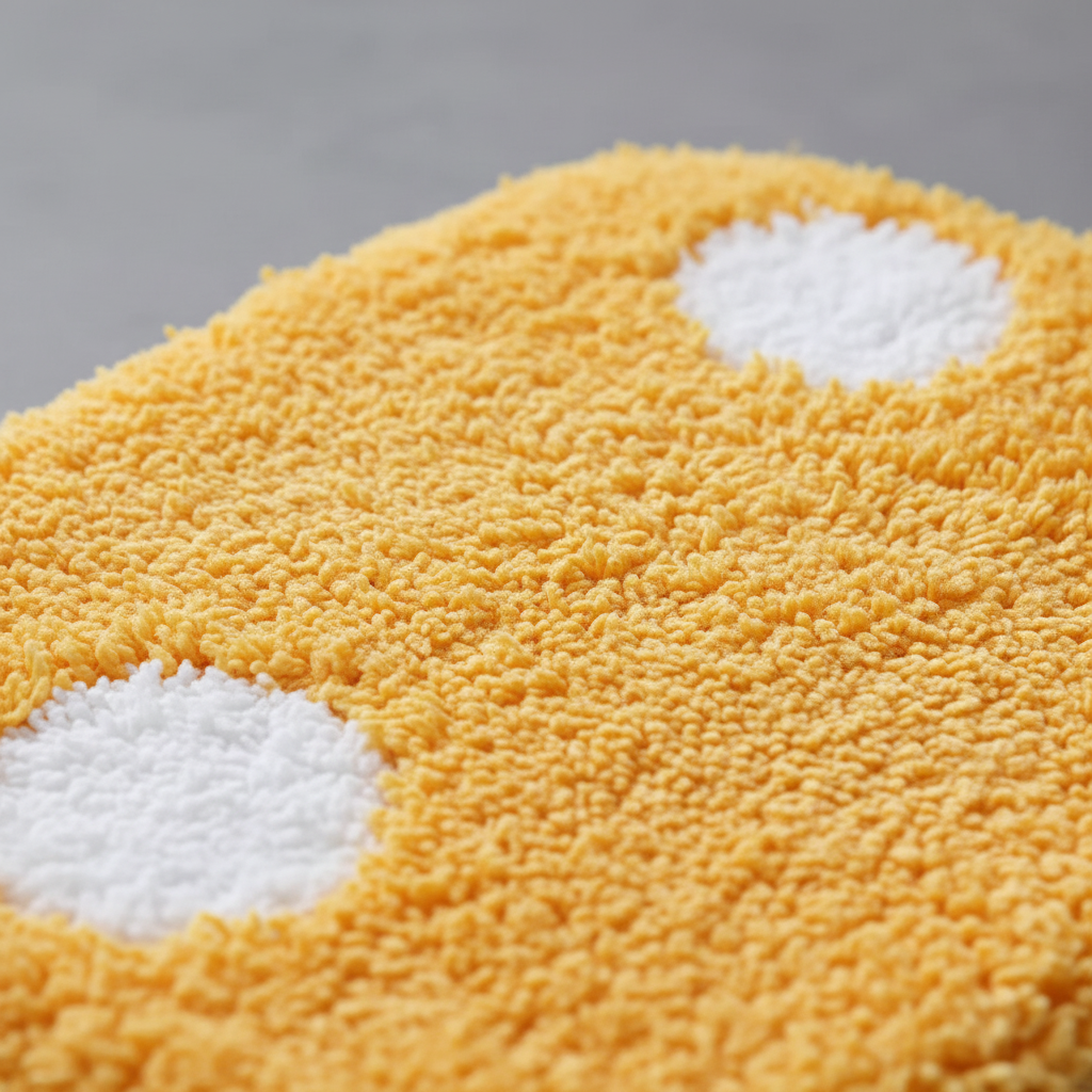 Anti-slip Washable Rug for Bathroom | Dog Face Design
