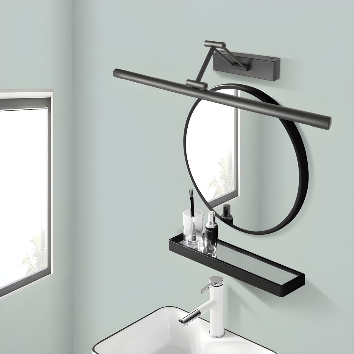 Bathroom Vanity Light with Adjustable Arm | LED