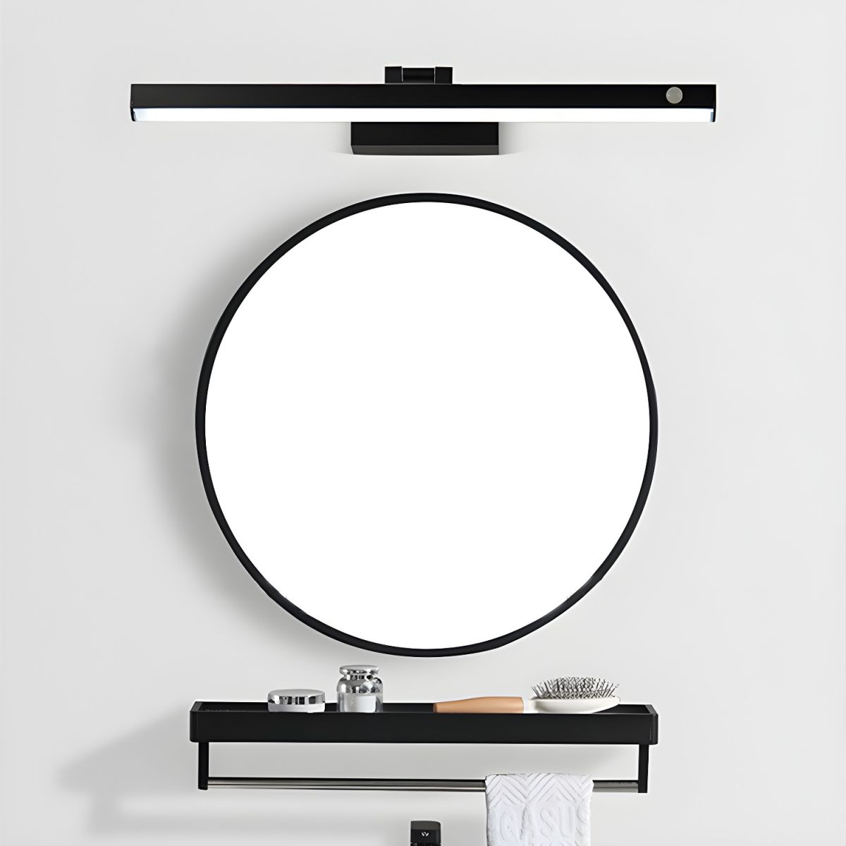 Bathroom Vanity Light with Angled Wall Mount | LED