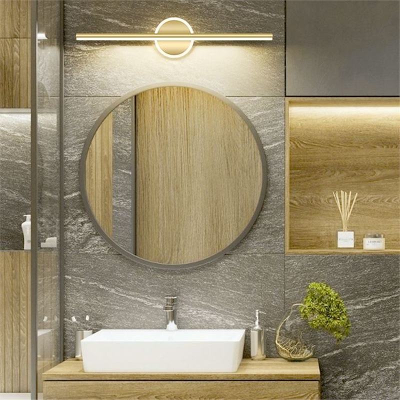 Bathroom Vanity Light with Circle Accent | LED