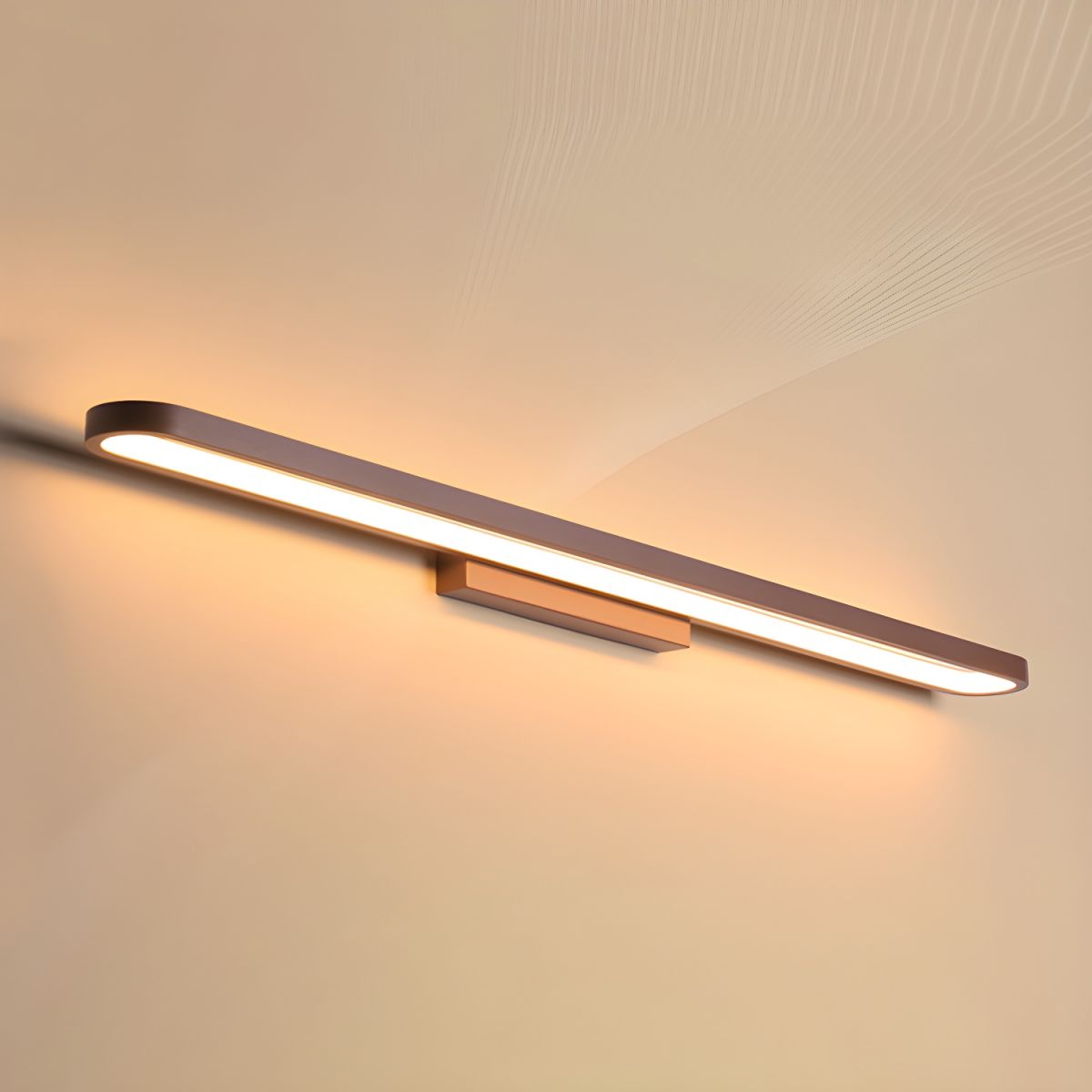 Bathroom Vanity Light with Rounded Bar | LED
