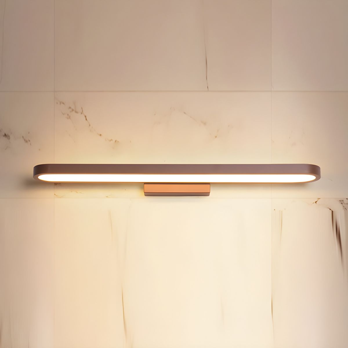 Bathroom Vanity Light with Rounded Bar | LED