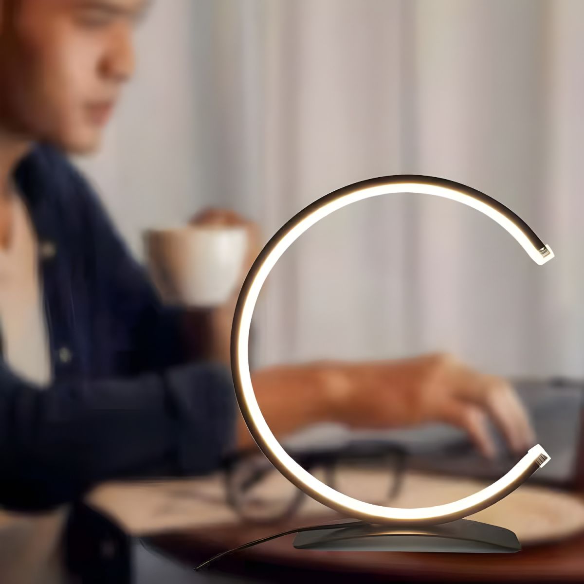 Bedside Lamp for Bedroom & Nightstand | Modern