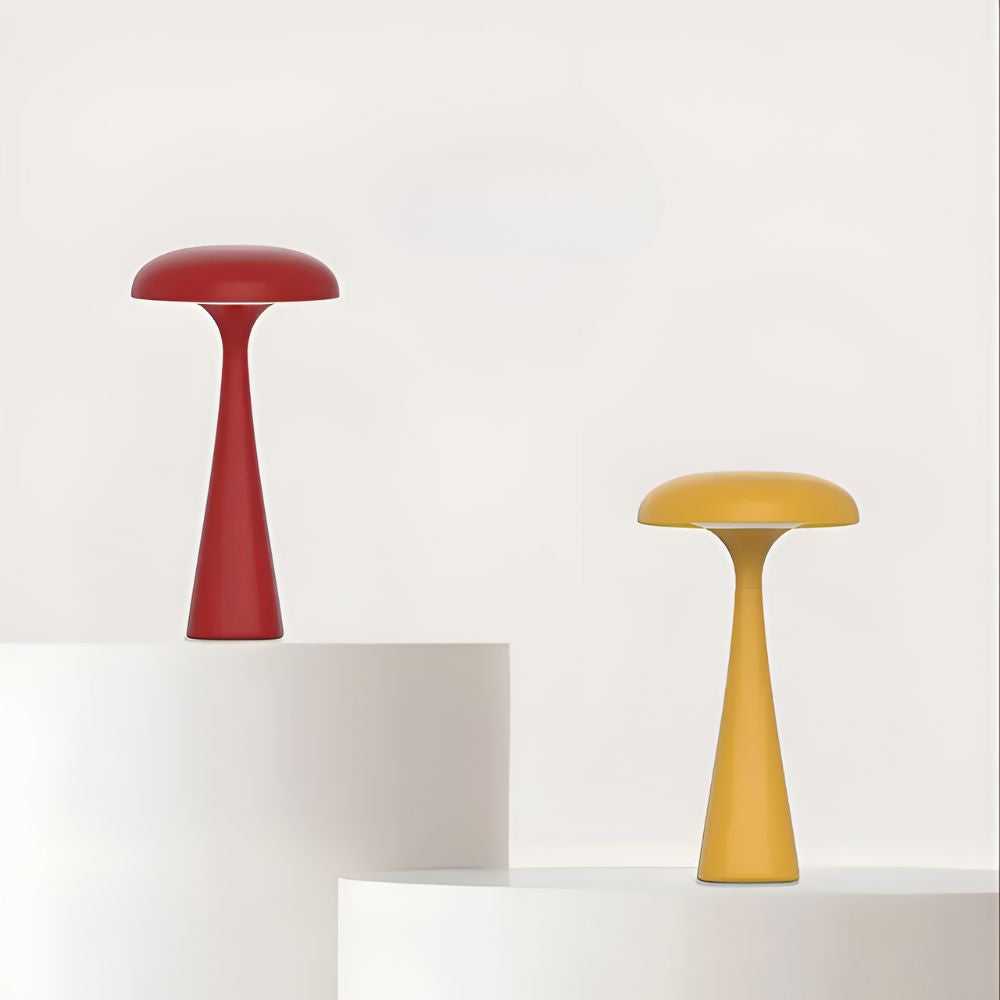 Bedside Lamps Mushroom Cordless Touch for Bedroom | LED