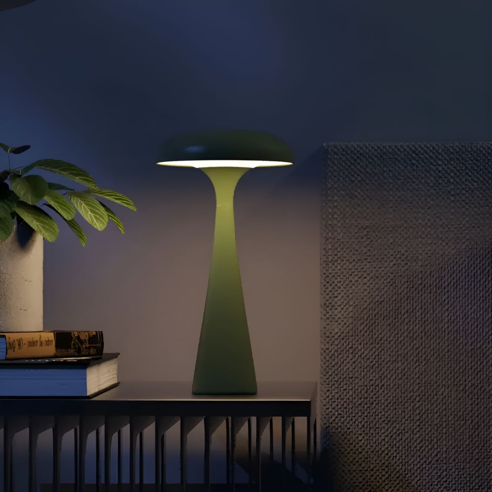 Bedside Lamps Mushroom Cordless Touch for Bedroom | LED