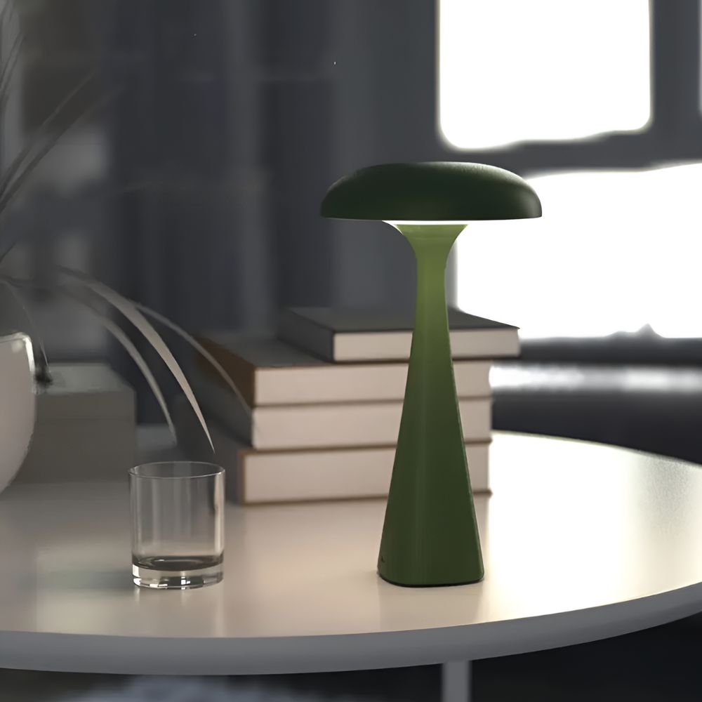 Bedside Lamps Mushroom Cordless Touch for Bedroom | LED