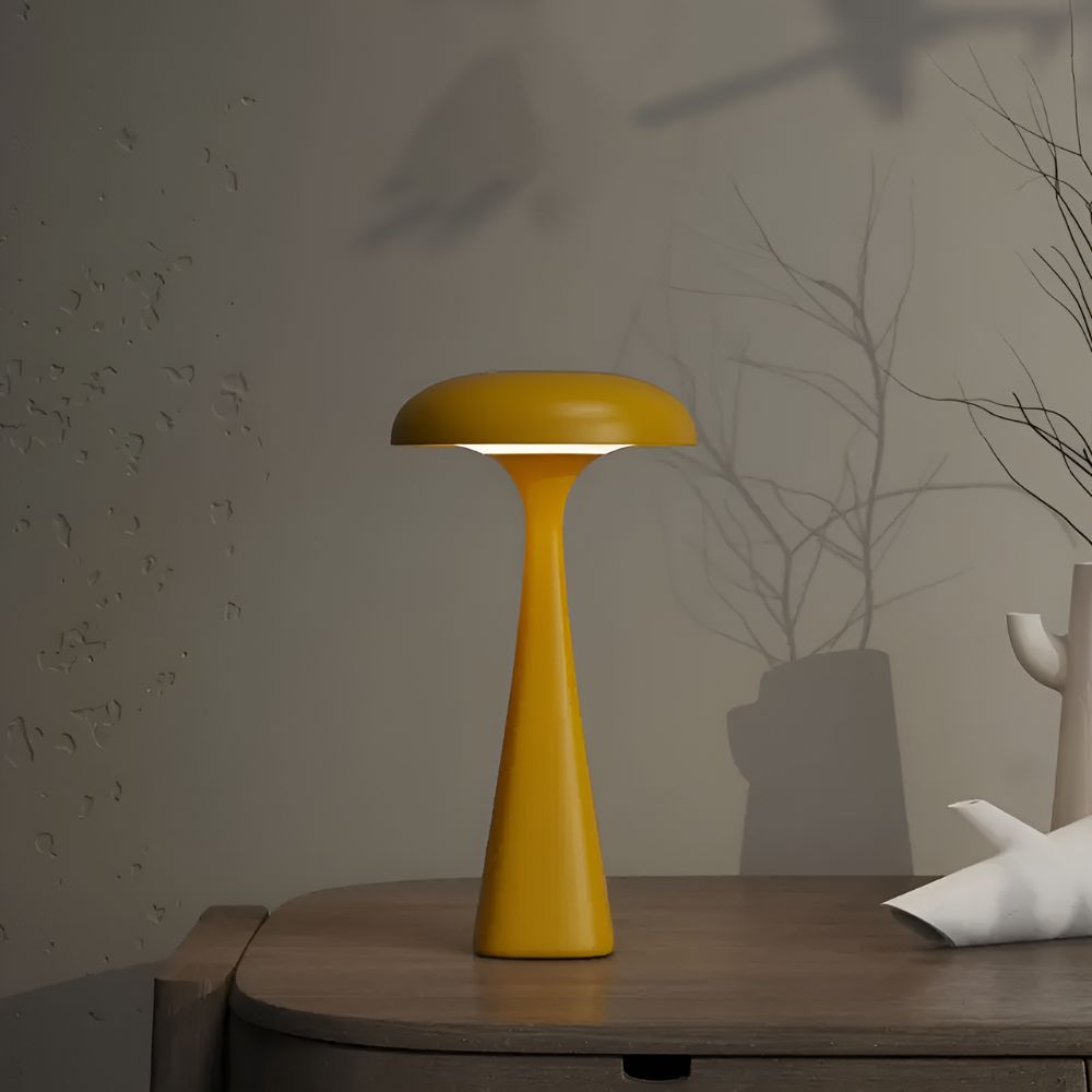 Bedside Lamps Mushroom Cordless Touch for Bedroom | LED