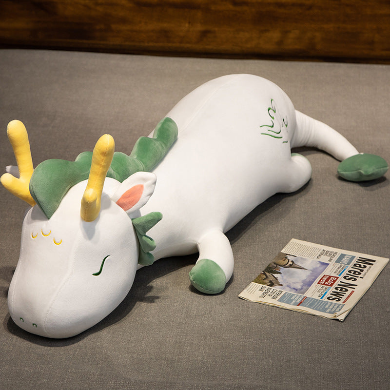 Body Pillow Dragon Plush Stuffed Animal Long | Cuddle Toy