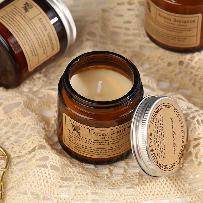 Candles & Home Fragrance Amber Jar | Scented