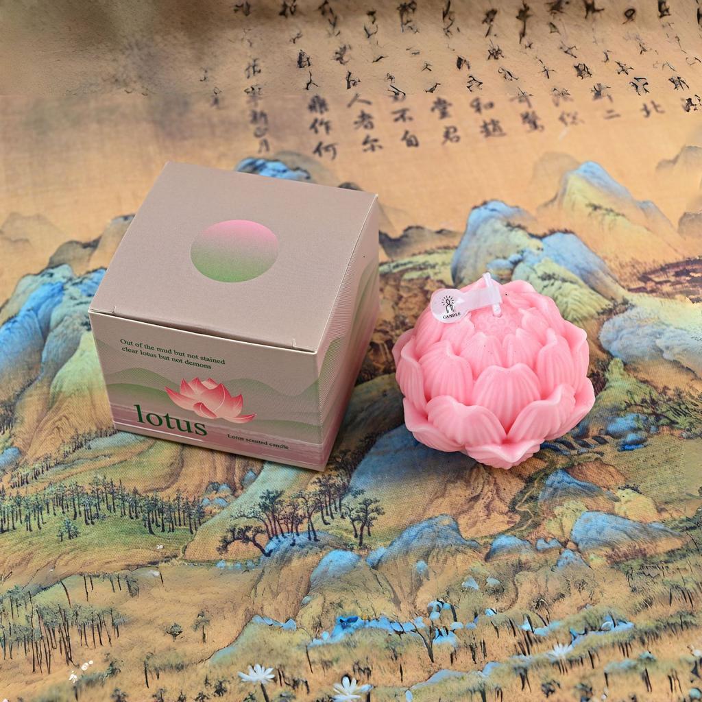 Candles & Home Fragrance Lotus Flower Soy Wax | Decorative