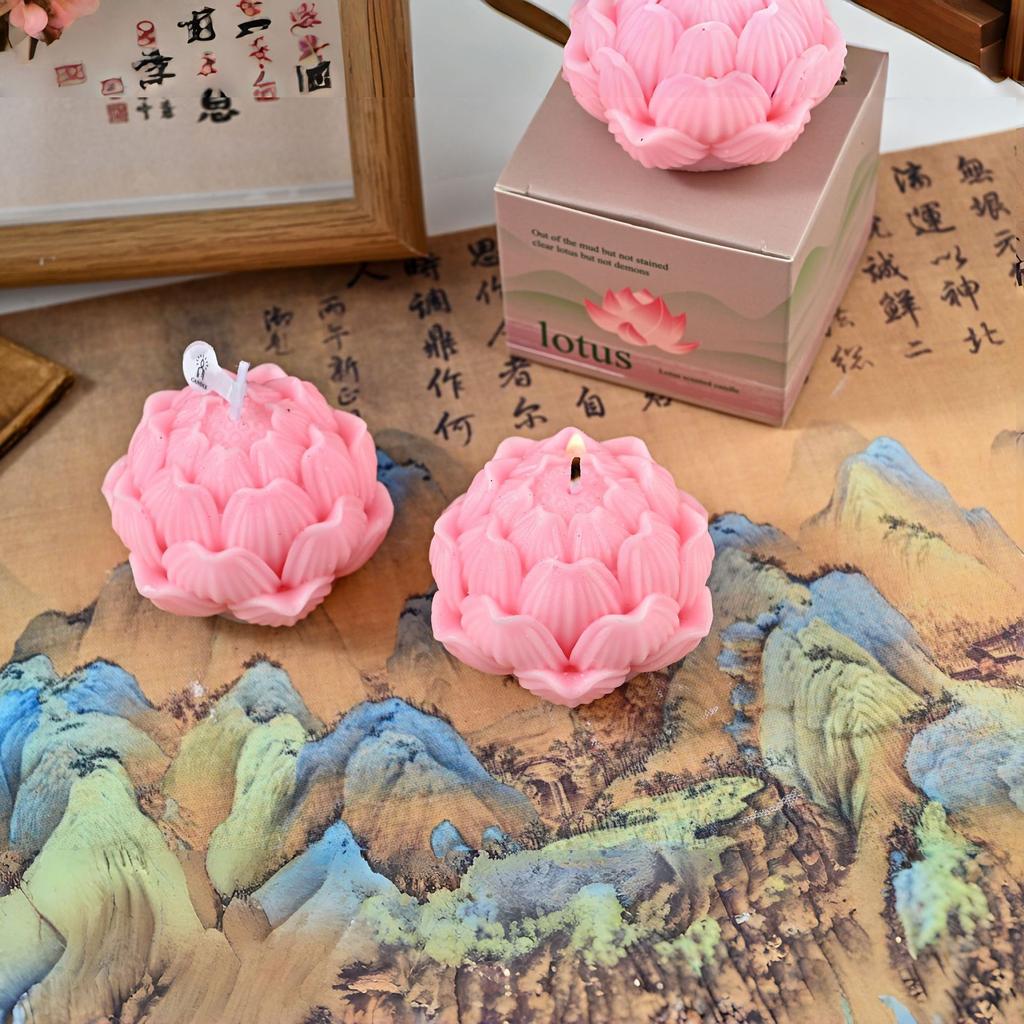 Candles & Home Fragrance Lotus Flower Soy Wax | Decorative
