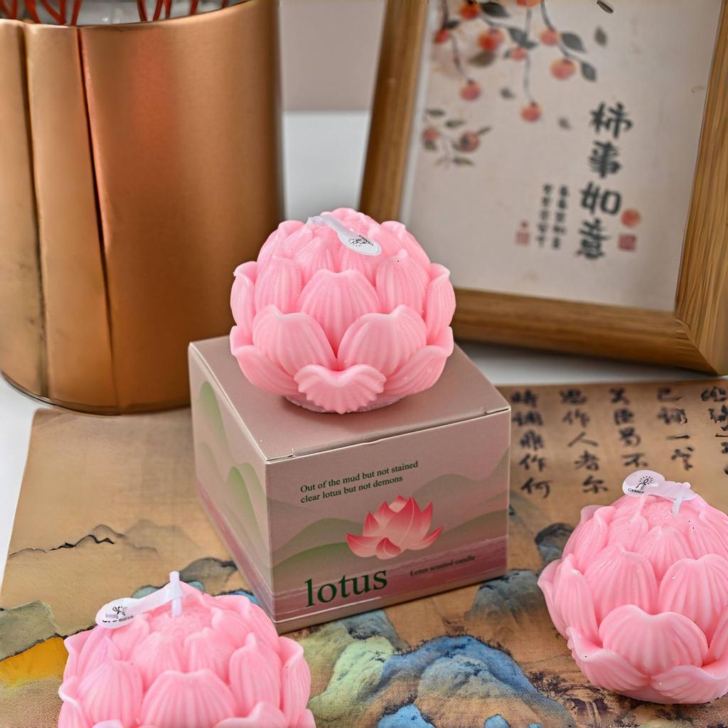 Candles & Home Fragrance Lotus Flower Soy Wax | Decorative
