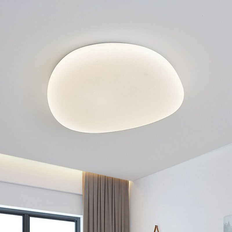 Ceiling Light Pebble Shaped for Bedroom | LED Flush-mount