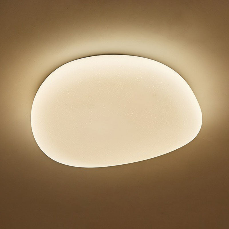 Ceiling Light Pebble Shaped for Bedroom | LED Flush-mount