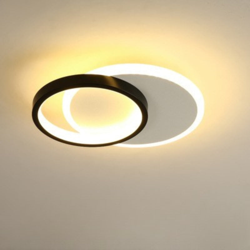 Ceiling Light with Overlapping Dual Rings | LED
