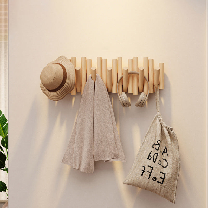 Coat Racks Wooden Wall Mounted | Nordic