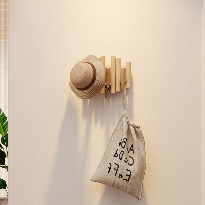 Coat Racks Wooden Wall Mounted | Nordic