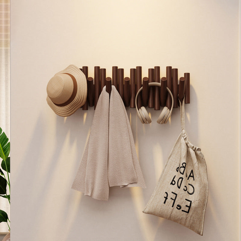 Coat Racks Wooden Wall Mounted | Nordic