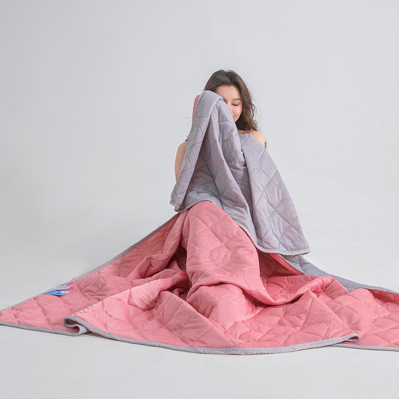 Cooling Blankets with Quilted Design for Bed | Reversible