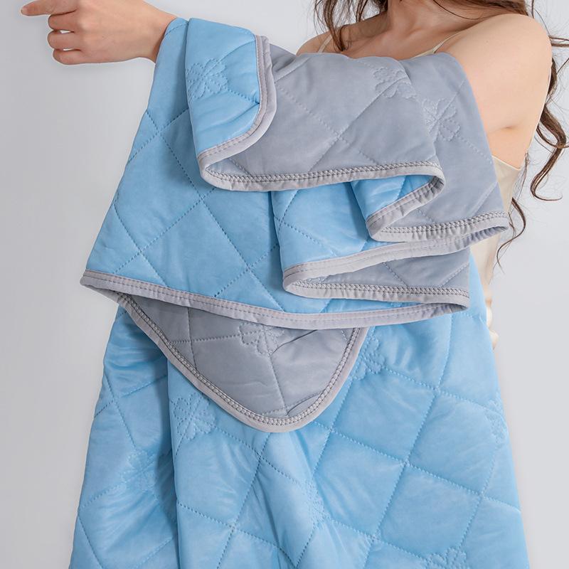 Cooling Blankets with Quilted Design for Bed | Reversible