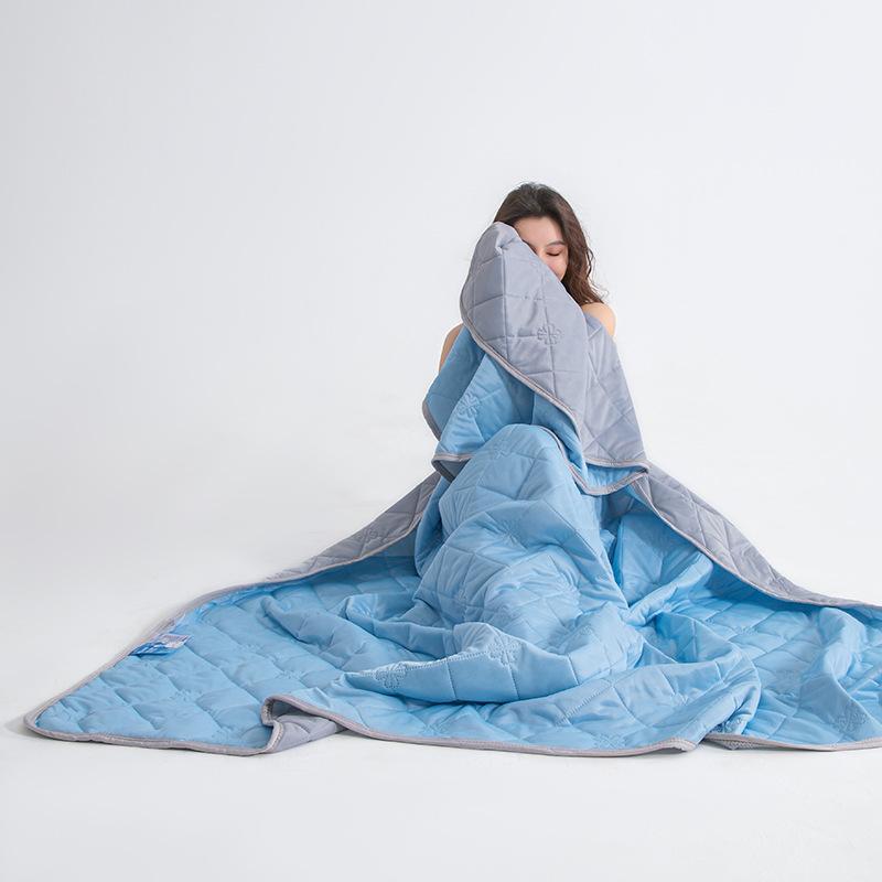 Cooling Blankets with Quilted Design for Bed | Reversible