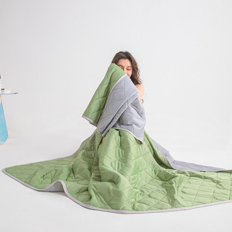 Cooling Blankets with Quilted Design for Bed | Reversible