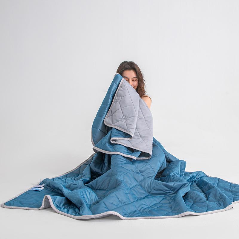 Cooling Blankets with Quilted Design for Bed | Reversible