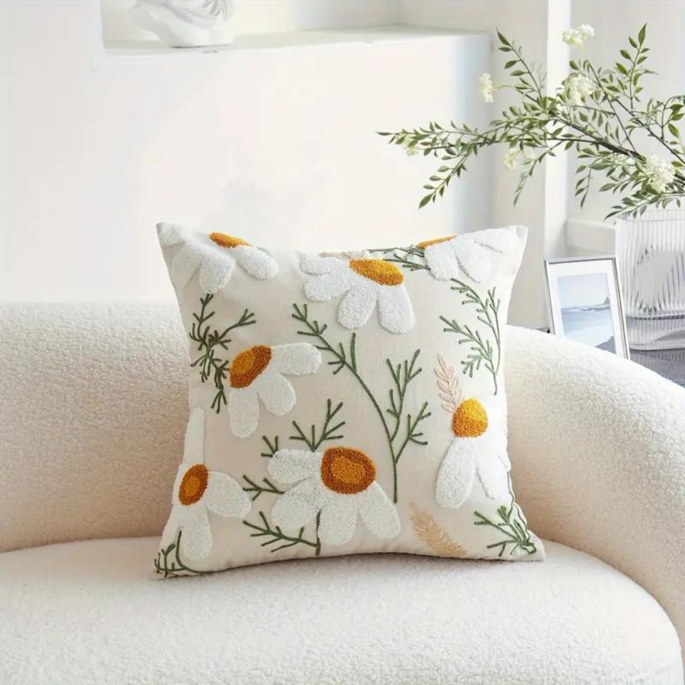Cushion Cover Floral for Sofa Decor | Boho
