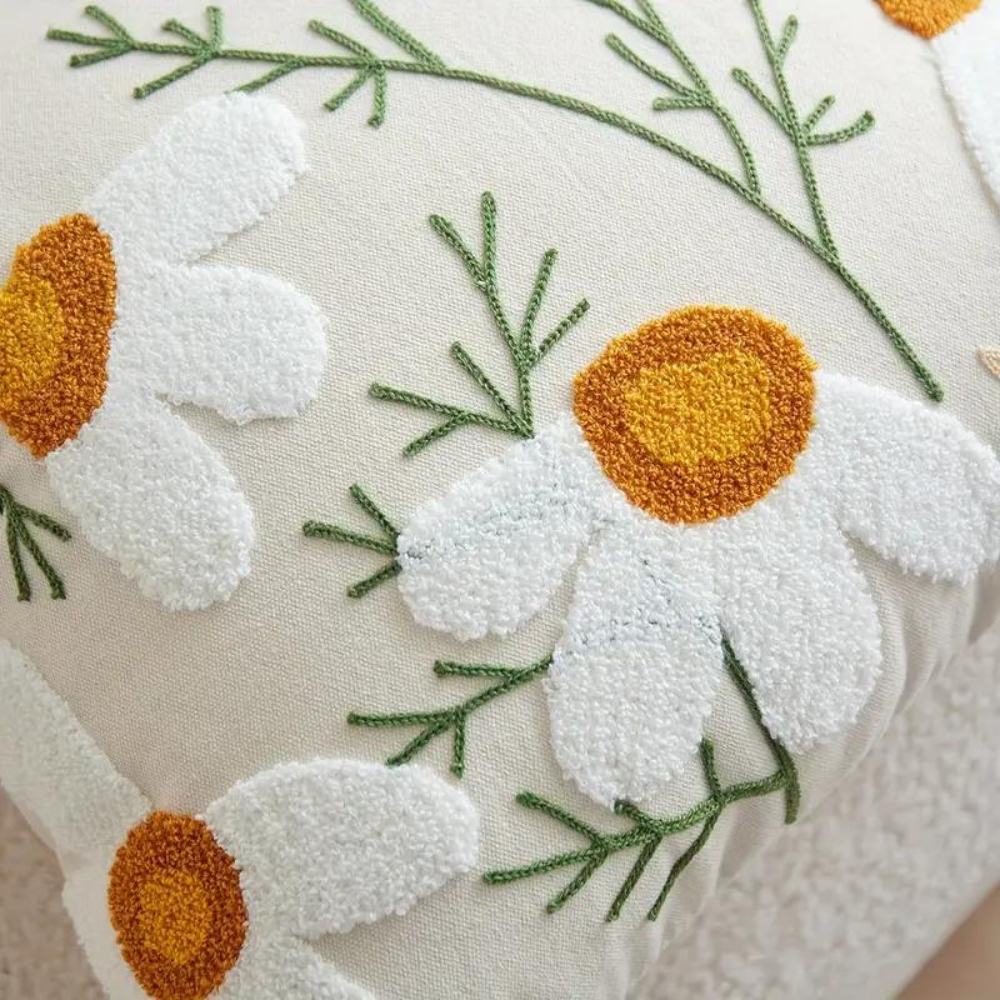 Cushion Cover Floral for Sofa Decor | Boho