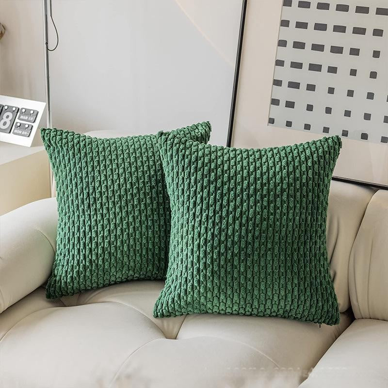 Cushion Covers with Corduroy Texture | Living Room Décor