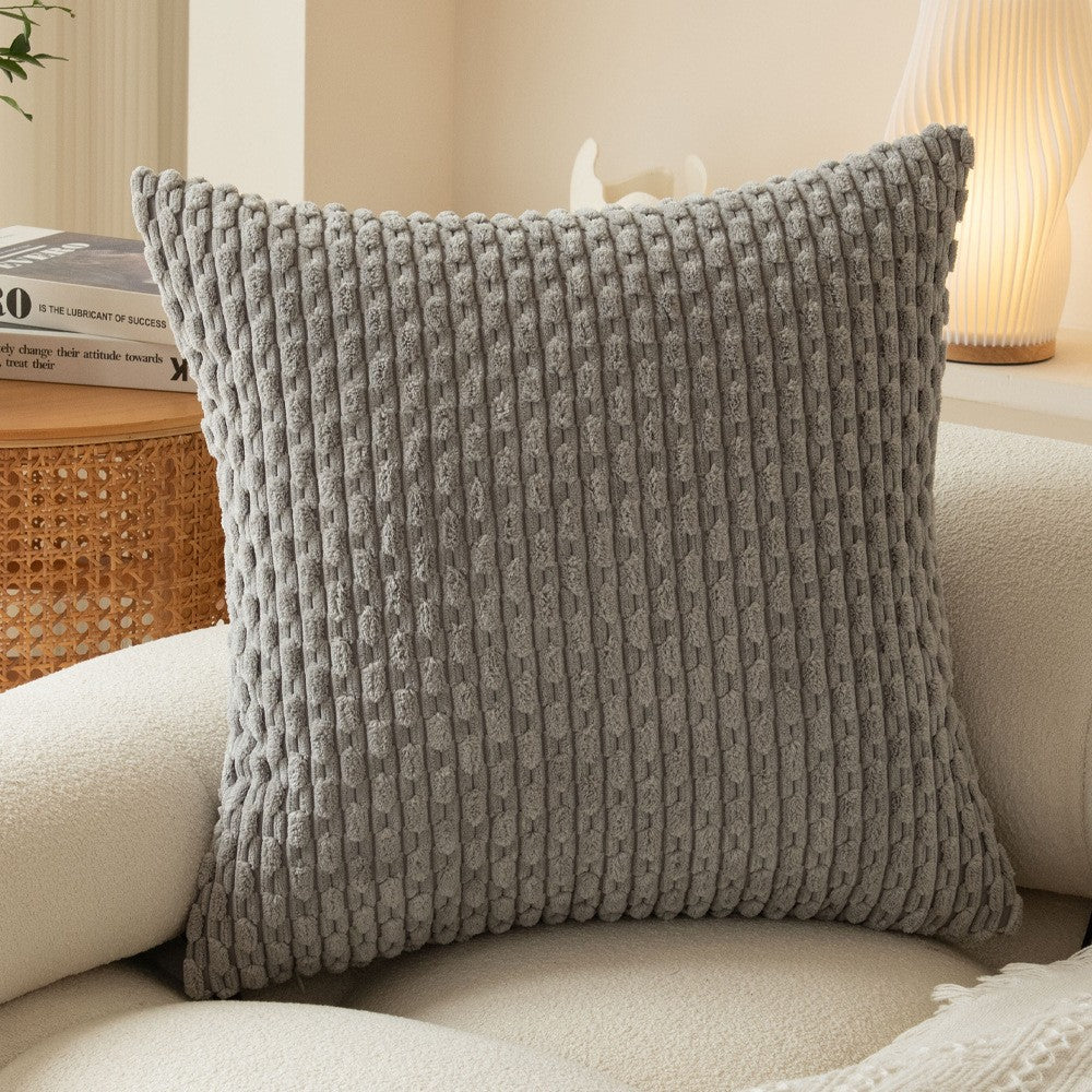 Cushion Covers with Corduroy Texture | Living Room Décor