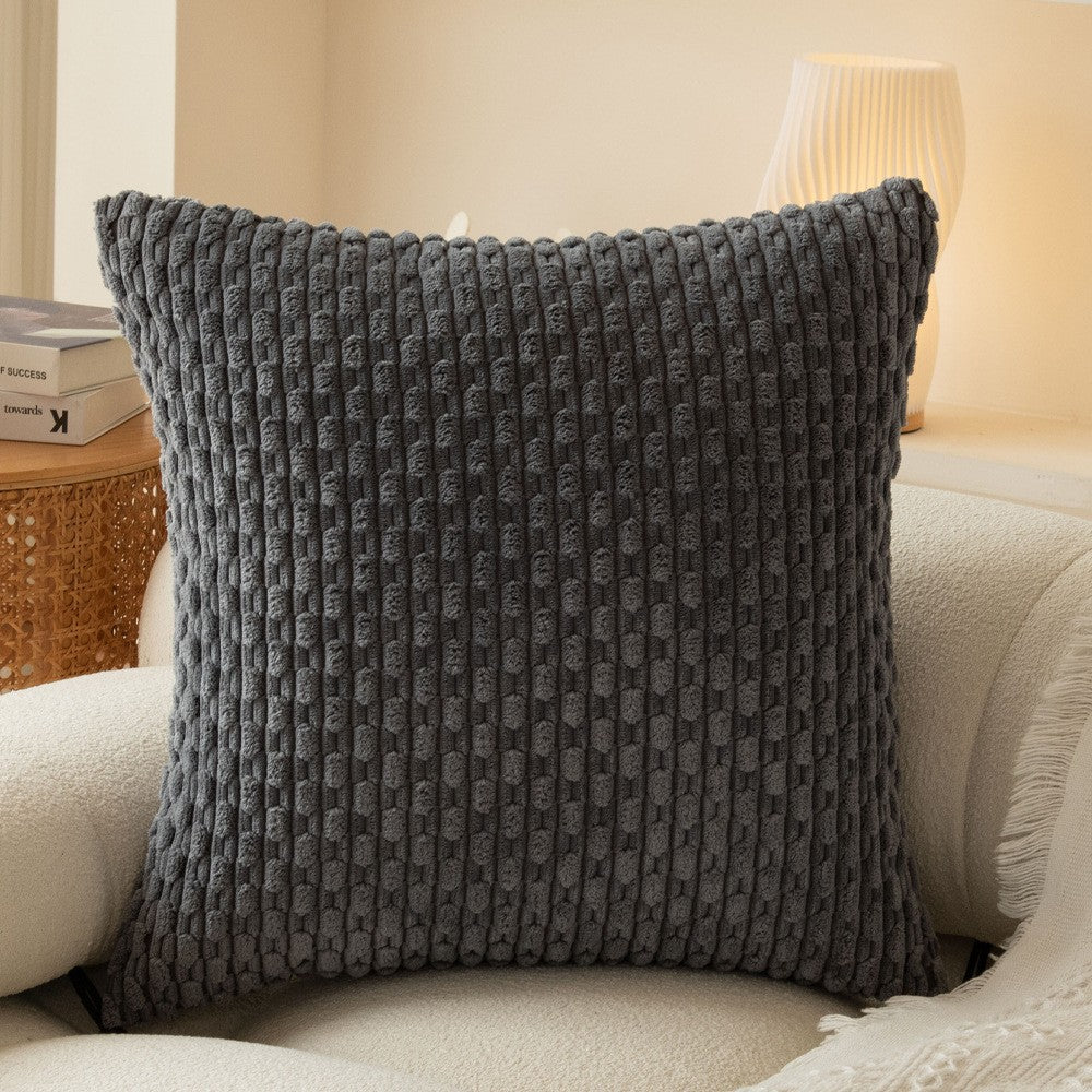 Cushion Covers with Corduroy Texture | Living Room Décor
