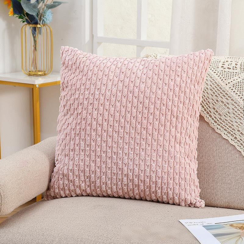 Cushion Covers with Corduroy Texture | Living Room Décor