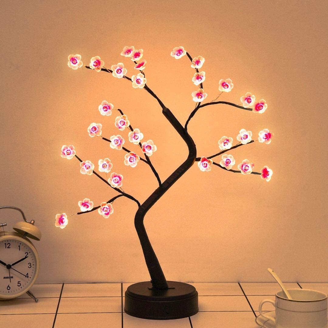 Decorative Lighting LED Cherry Blossom Tree for Bedroom | Night Light